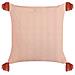 Set Di 2 Cuscini Rumhora Velluto 45 X 45 Cm Rosa Trama Floreale - Foto miniatura 5