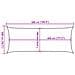 Vela Parasole 160 G /m Rettangolare Sabbia 2x5 M In Hdpe - Foto miniatura 5