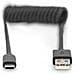 Cavo a spirale USB 2.0 - da USB - A a USB - C - Foto miniatura 3