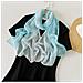 Sciarpa Shimmer: Elegante Sciarpa In Chiffon Di Perla Lightblue - Foto miniatura 1