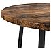 Set di 2 tavolini in legno ingegnerizzato in rovere fumé e metallo - Foto miniatura 7
