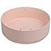 Lavabo Tondo Da Appoggio Senza Troppo Pieno In Ceramica Senza Foro Rubinetto - Salmone Opaco - Foto miniatura 1