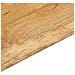 Piano per Tavolo 160x40x3,8cm Rettangolare Legno Massello Mango - Foto miniatura 7