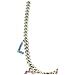 Collana Lunga Love In Cristallo Sw Multicolore E Argento 10µ - Foto miniatura 2