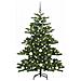 Albero di Natale Artificiale con Rami Pieghevoli Verde 150 cm - Foto miniatura 3