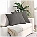 Cuscini da Divano 2 pcs Grigio chiaro 70 x 50 cm - Foto miniatura 2