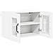 Pensile cucina 2 pcs Bianco 60 x 31 x 40 cm Legno multistrato - Foto miniatura 5