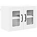 Pensile cucina 2 pcs Bianco 60 x 31 x 40 cm Legno multistrato - Foto miniatura 6