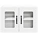 Pensile cucina 2 pcs Bianco 60 x 31 x 40 cm Legno multistrato - Foto miniatura 7
