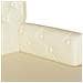 Panca Chesterfield Crema 119.5 x 64.5 x 75 cm Pelle Sintetica - Foto miniatura 7