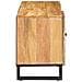 Mobile TV Marrone 105 x 33 x 46 cm Legno di mango massello - Foto miniatura 4
