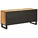 Mobile TV Marrone 105 x 33 x 46 cm Legno di mango massello - Foto miniatura 5