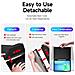 Cover per Galaxy Tab S10 FE+ - TPU+PC+Pelle /PU, Nero - Foto miniatura 2
