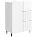 Credenza Bianco Lucido 66 x 34,5 x 91,5 cm Legno ingegnerizzato - Foto miniatura 1