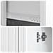 Credenza Bianco Lucido 66 x 34,5 x 91,5 cm Legno ingegnerizzato - Foto miniatura 7