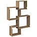 Mensole Cubo da Parete A parete Marrone 64 x 13,5 x 91,5 cm - Foto miniatura 5
