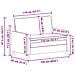 Set di divani 2 pz Rosa Tessuto - Foto miniatura 8