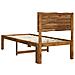 Letto Singolo con Testiera ROSTOCK Naturale 90 x 190 cm - Foto miniatura 6