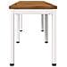 Panchina da giardino 161 x 35 x 45 cm Legno di Acacia Massello - Foto miniatura 4