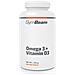 Integratore alimentare Omega 3 + Vitamina D3 con olio di pesce capsule 240 capsule - Foto miniatura 1