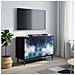 Mobile TV RAALTE 69 x 33 x 50,5 cm Rovere Nero - Foto miniatura 2