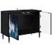 Mobile TV RAALTE 69 x 33 x 50,5 cm Rovere Nero - Foto miniatura 3