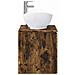 Set di mobili per il bagno Rovere Fumo Legno ingegnerizzato - Foto miniatura 2