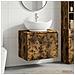 Set di mobili per il bagno Rovere Fumo Legno ingegnerizzato - Foto miniatura 7