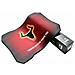 Tappetini per Mouse TAURUS V1 L Nero e Rosso - Foto miniatura 5