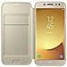 Flip Cover Custodia per Galaxy J5 Colore Oro - Foto miniatura 1