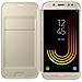 Flip Cover Custodia per Galaxy J5 Colore Oro - Foto miniatura 7