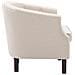Poltrona Con Rivestimento In Tessuto 65x64x65 Cm Beige - Foto miniatura 5