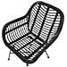 Sediain Rattan Nero Canora - Foto miniatura 16