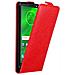 Custodia Compatibile Con Motorola Moto G6 In Rosso Mela - Coperchio Protettivo In Design Flip Con Chiusura Magnetica - Foto miniatura 4