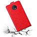 Custodia Compatibile Con Motorola Moto G6 In Rosso Mela - Coperchio Protettivo In Design Flip Con Chiusura Magnetica - Foto miniatura 7