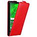 Custodia Compatibile Con Motorola Moto G6 In Rosso Mela - Coperchio Protettivo In Design Flip Con Chiusura Magnetica - Foto miniatura 1