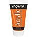 Colore Acrilico El Greco 150 Ml Arancione Profondo Genuine - Foto miniatura 1