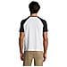 Bicolor manica Raglan uomo Funky - Foto miniatura 3