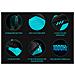 ThunderX3 RM5HEX, mouse da gioco, RGB 16,8 mill, 5000 DPI, OMRON, 6 pulsanti - Foto miniatura 1