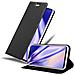 Custodia Compatibile Con Huawei Mate 20 Pro In Classy Nero - Coperchio Protettiva Con Chiusura Magnetica, Funzione Stand E Tasca Per Le Carte - Foto miniatura 1