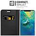 Custodia Compatibile Con Huawei Mate 20 Pro In Classy Nero - Coperchio Protettiva Con Chiusura Magnetica, Funzione Stand E Tasca Per Le Carte - Foto miniatura 5