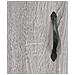 Scrivania Grigio Sonoma 140x50x75 Cm In Legno Multistrato - Foto miniatura 4