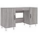 Scrivania Grigio Sonoma 140x50x75 Cm In Legno Multistrato - Foto miniatura 1