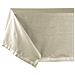 Tovaglia Cucina Soggiorno In Cotone Con Orlo A Giorno In Tinta Unita Vari Colori Ajour 140x300cm Beige Melange - Foto miniatura 3