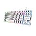 GXT 833W Tastiera USB QWERTY Italiano Bianco - Foto miniatura 1