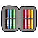 Astuccio Doppio Munich Flash 12.5 X 19.5 X 4 Cm Blu Marino (28 Pcs) - Foto miniatura 3