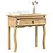 Tavolino Consolle Corona 73x35x73 Cm In Legno Massello Di Pino - Foto miniatura 1