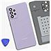 Copribatteria Galaxy A52 Originale Service Pack, Viola - Foto miniatura 3
