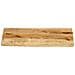 Piano Tavolo 60x30x3,8 Cm Bordi Vivi Legno Di Mango Grezzo - Foto miniatura 3