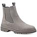 Light Grey Casual Closed Chelsea Booties Stivaletti Pelle Scarpe Donna Grigio Eu 37, 1-25436-41 204 - Foto miniatura 1